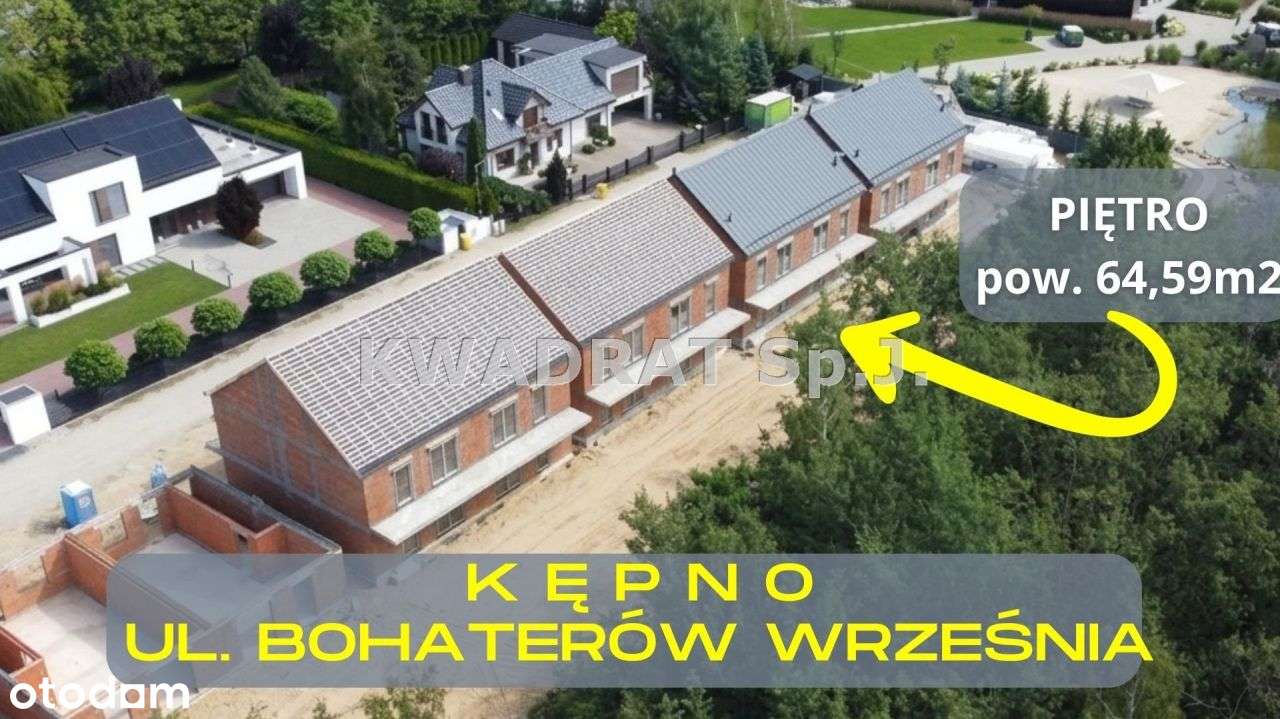 Kępno - mieszkanie o pow. 49,42m2 + ogródek