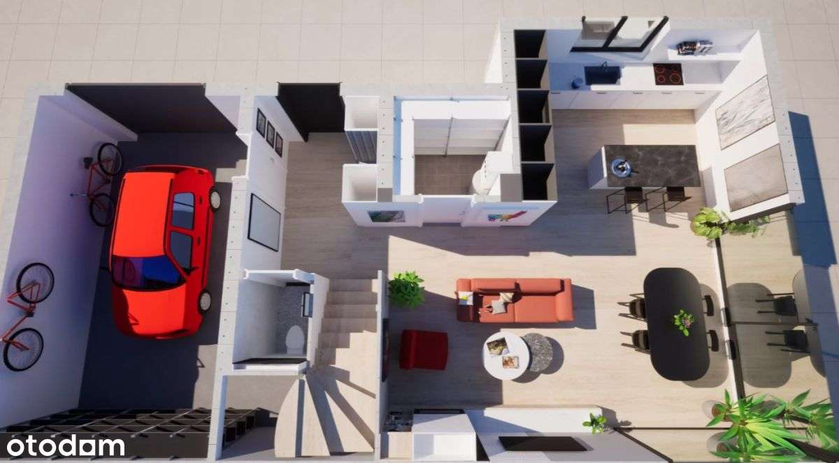 400 m od Wawy!5 pokoi- garaż, spiżarnia, garderoba-3