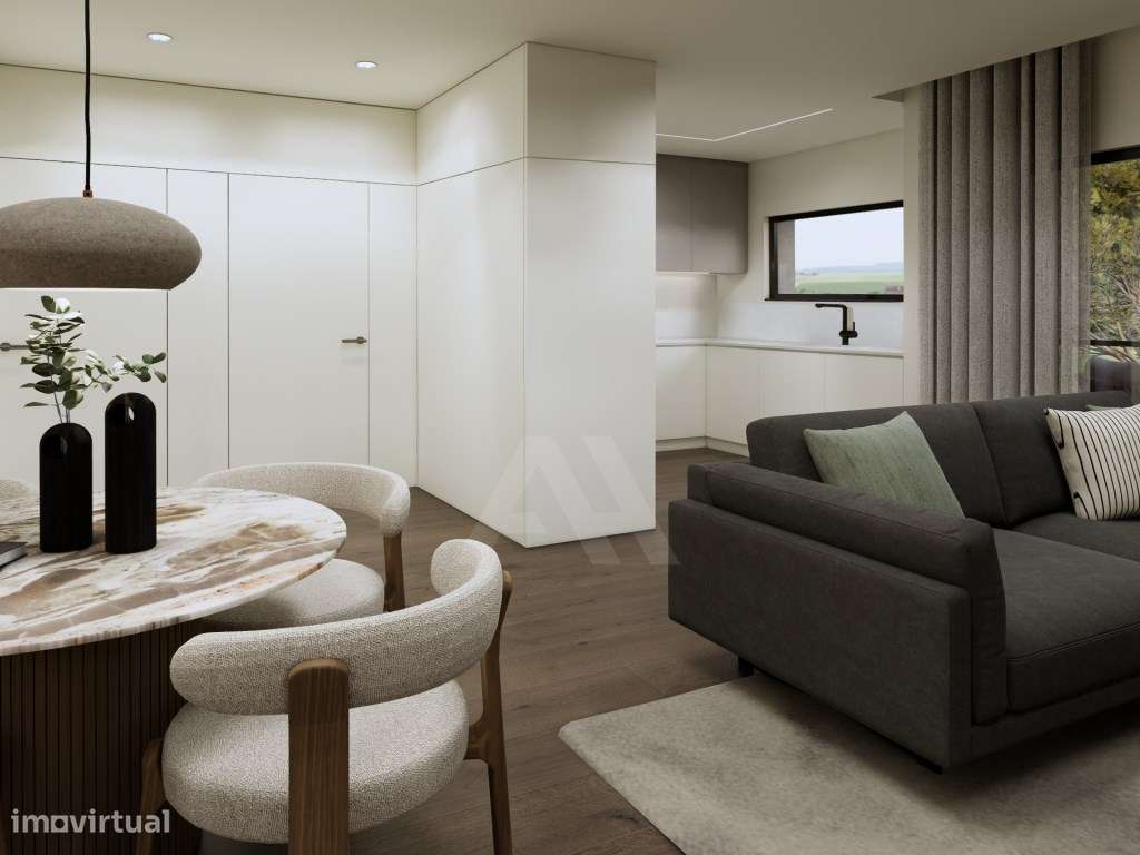 Apartamento T2 novo com piscina e excelentes acessos em Leiria.-8