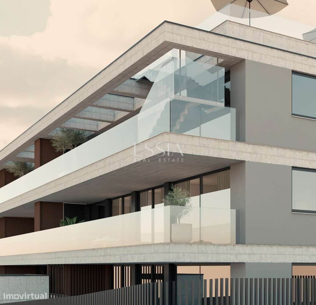 T4 com Rooftop de 76 m2, SwimSpa Vistas Mar em Canidelo-14