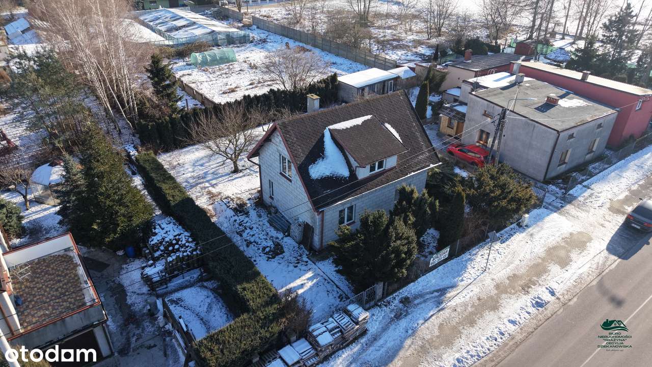 Dom wolnostojący parterowy z poddaszem -stan surowy zamknięty-6