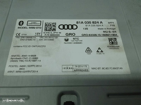 Caixa Cd's Audi A3 Sportback (8Va, 8Vf) - 4