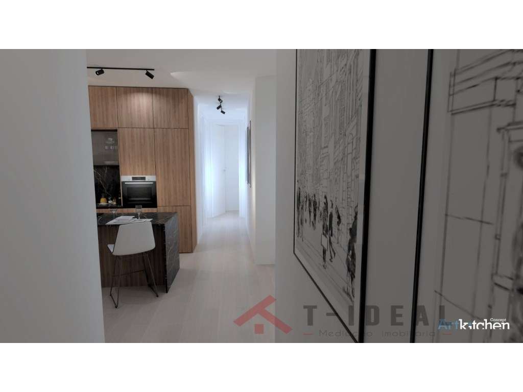 Apartamento T1 novo no centro da Lourinhã-9