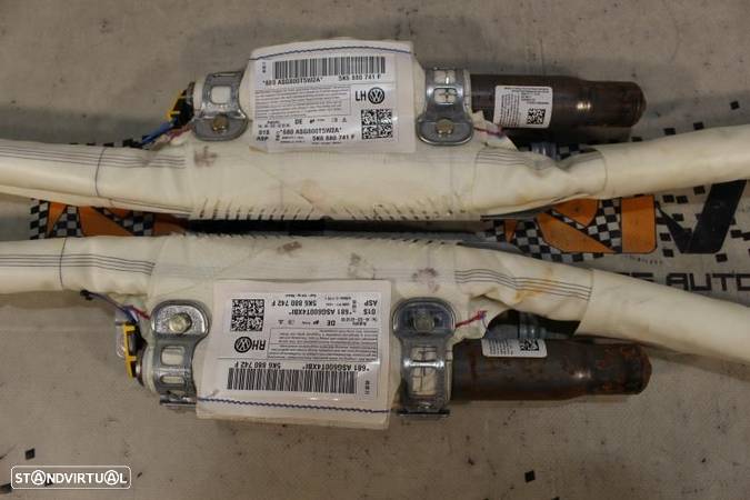 Airbags De Cortina Volkswagen Golf Vi (5K1)  5K6880742f / 5K6880741f - 6