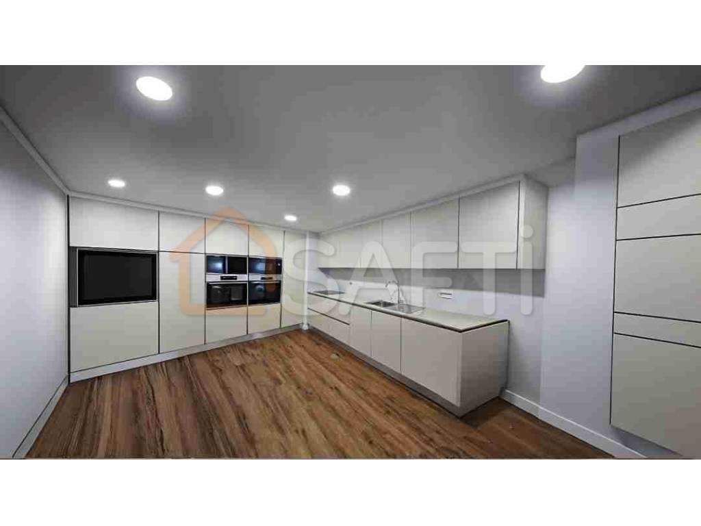 EXCELENTE APARTAMENTO T4 DUPLEX COM TERRAÇO E VISTA DE MAR - ESPINHO - Grande imagem: 4/14