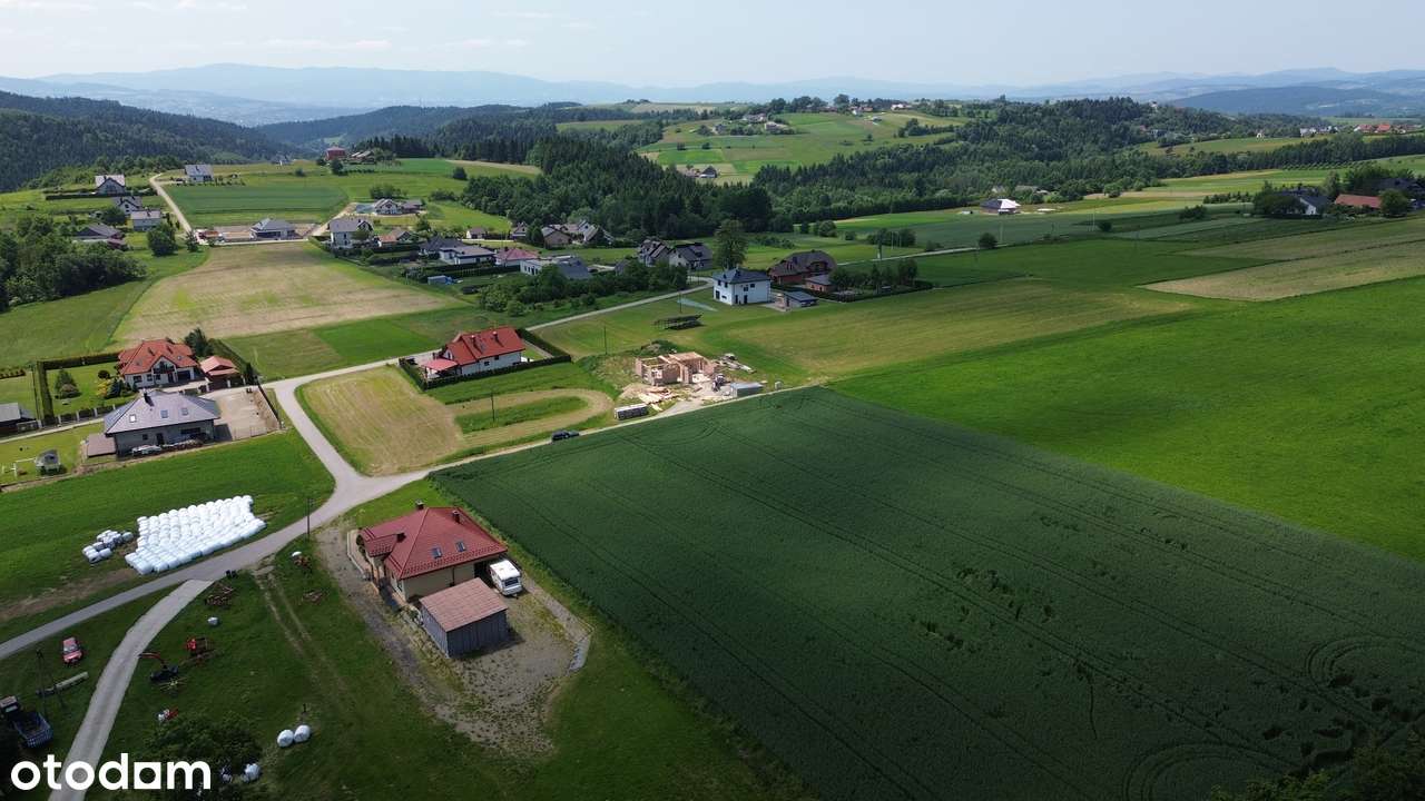 Działka budowlana 26ar widokowa 5km od N.Sącza - Pełny obrazek: 5/16
