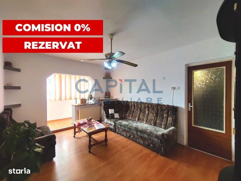 Apartament 3 camere, etajul 1 + parcare, zona Standard, str Unirii, De