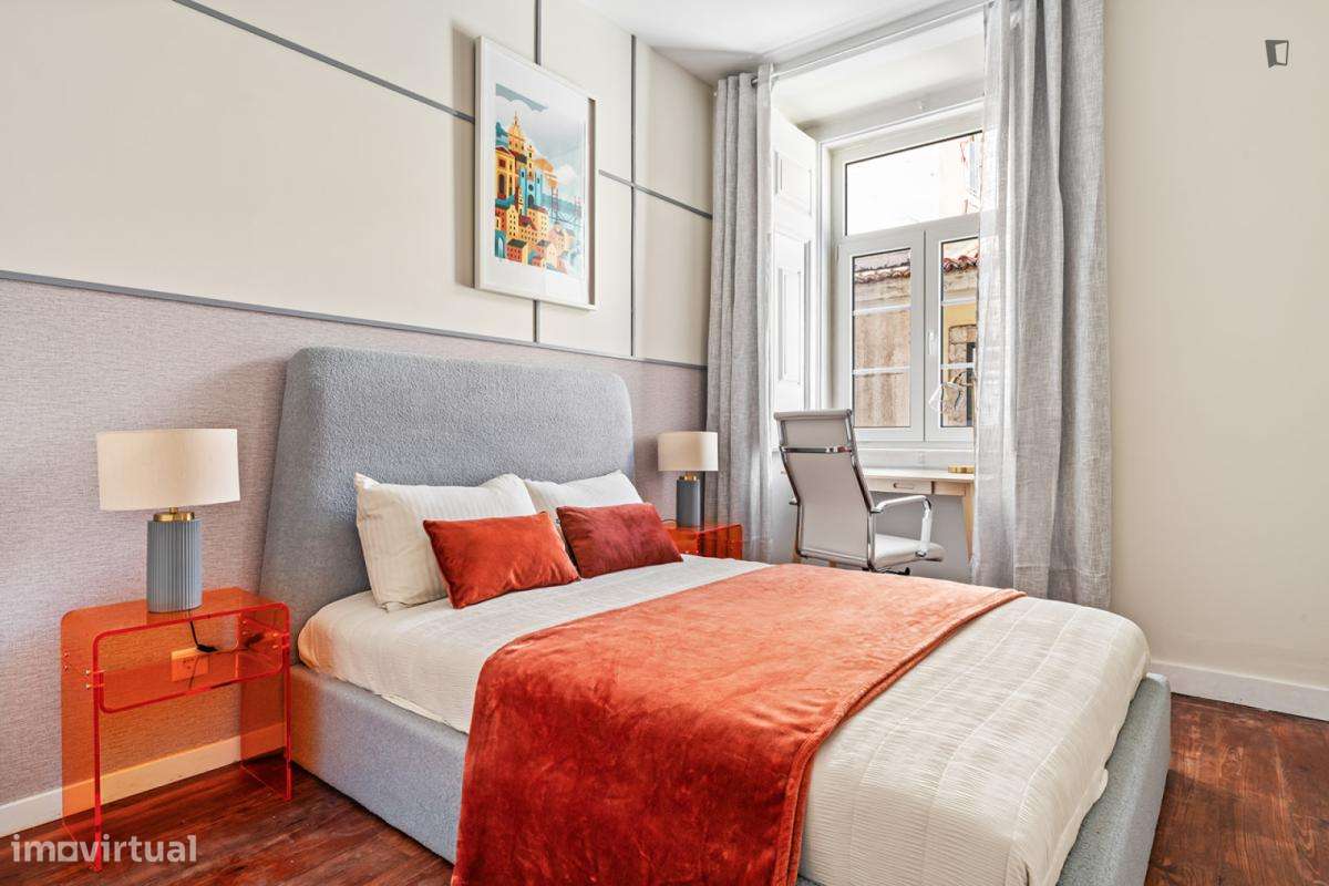 Quarto - localizado em Bairro Alto Lisbon - Grande imagem: 3/9