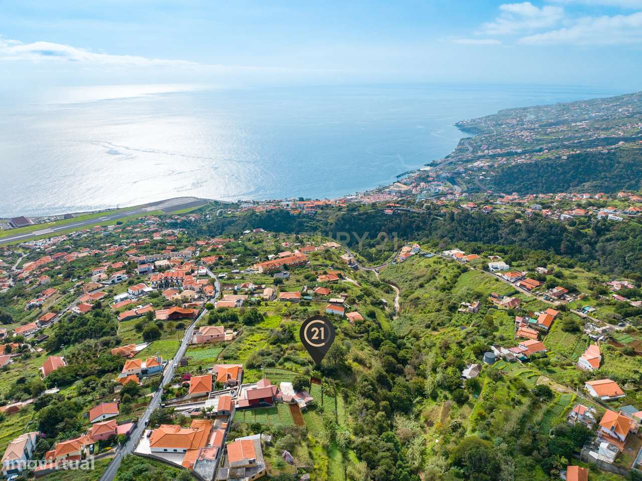 Terreno Rústico Agroflorestal de 900 m2 - Santa Cruz, Madeira - Grande imagem: 3/15