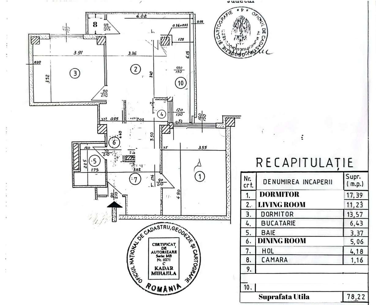 Apartament 3 Cam | Fantana Florilor | 7' Metrou Piata Sudului-19