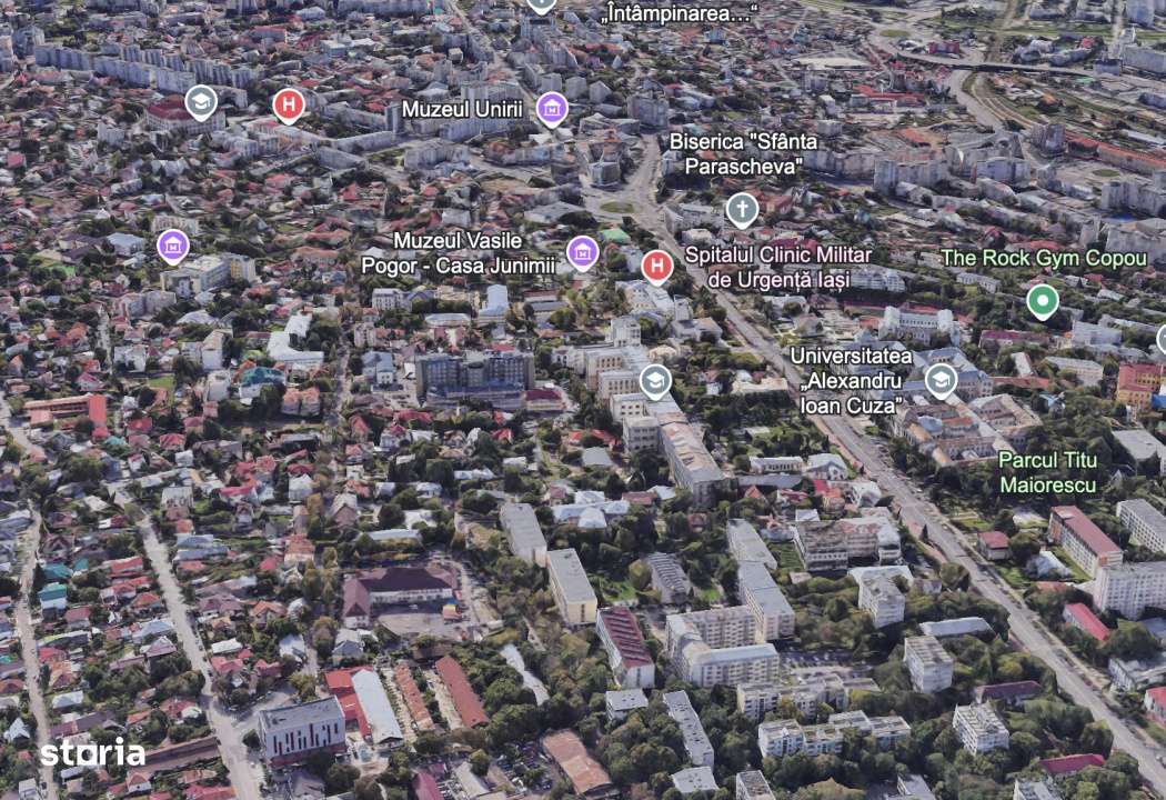 Teren Unic 2230 mp, 40 ml deschidere, Copou- 500 m de Bd. Carol - Imagine principală: 4/5