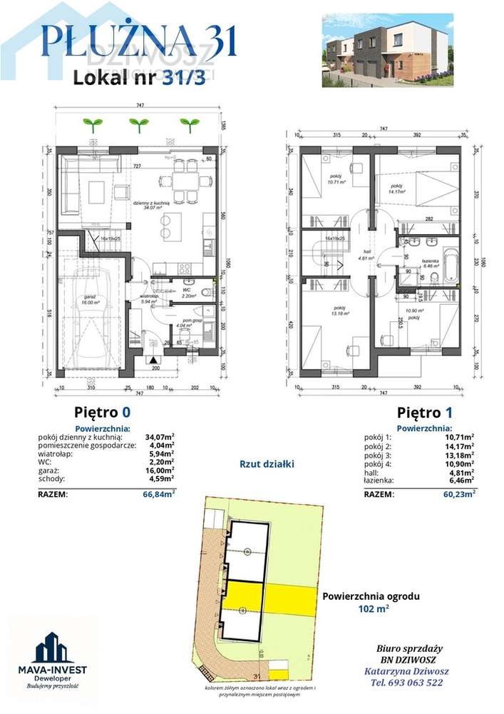Promocyjna cena! Szereg, 5 pokoi, garaż.-5