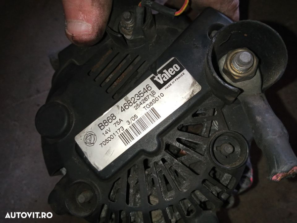 Alternator Fiat Grande Punto/Fiat Doblo 1.3 MJET 2006 46823546, tg8s010, 254671b - 6