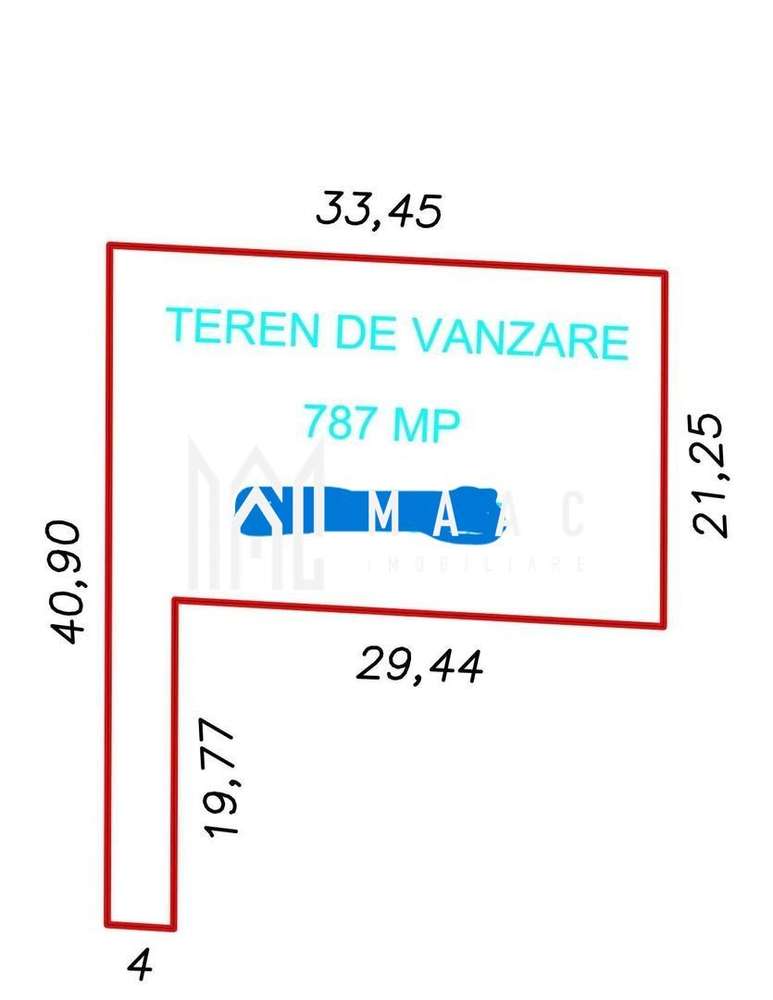 Teren | intravilan |  787 Mp |  Cristian | - Imagine principală: 3/3