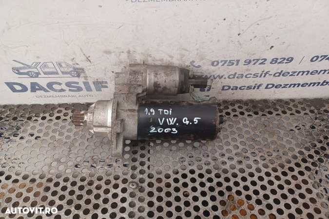 ELECTROMOTOR 1.9 TDI BKC, BXE Volkswagen Golf 5  [din 2003 pana  2009] seria - 1