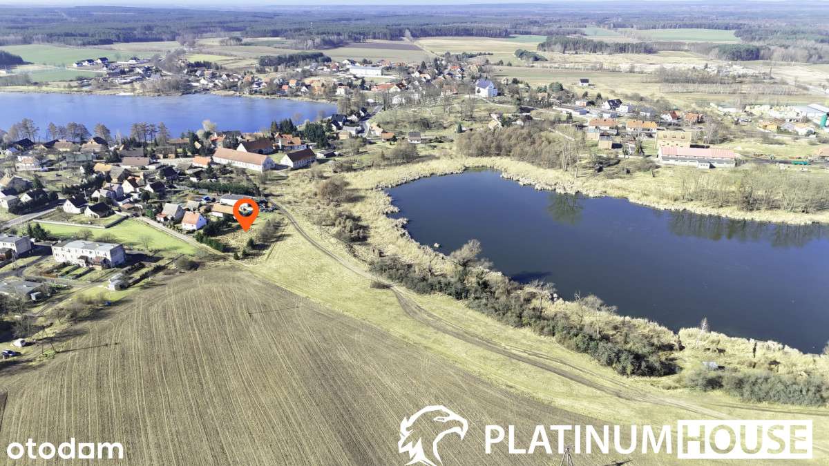 Działka budowlana 1394 m² przy jeziorach – Chełmek-2