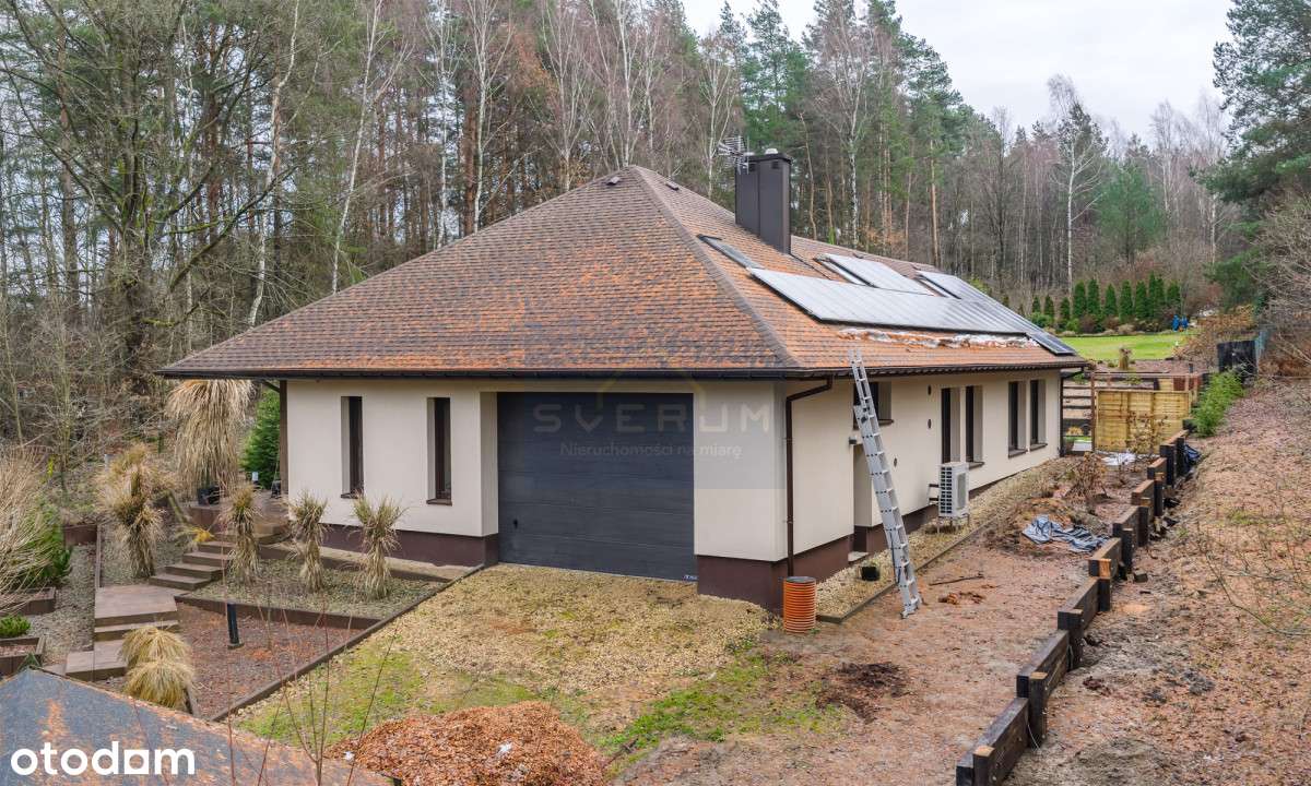 Dom przy lesie i w otulinie Parku Krajobrazowego-12