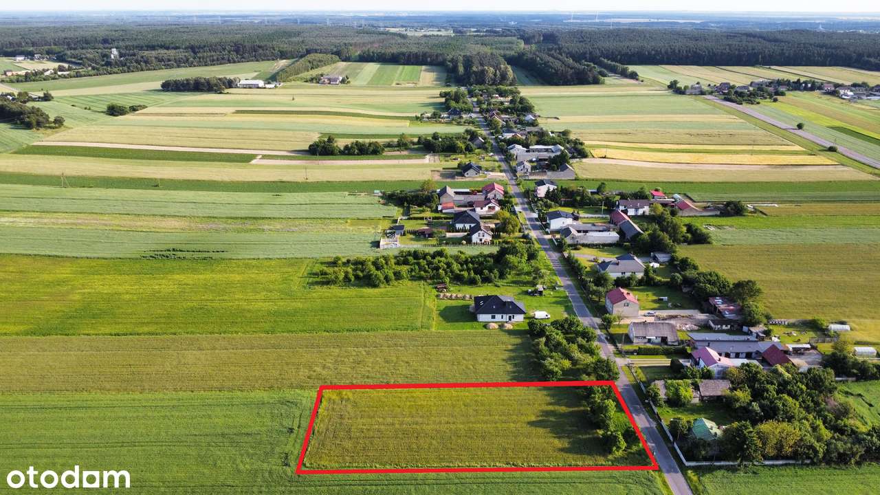 Prąd, woda, kanalizacja! Opcja podziału! 81m x 37m! BUDOWLANA !!-1