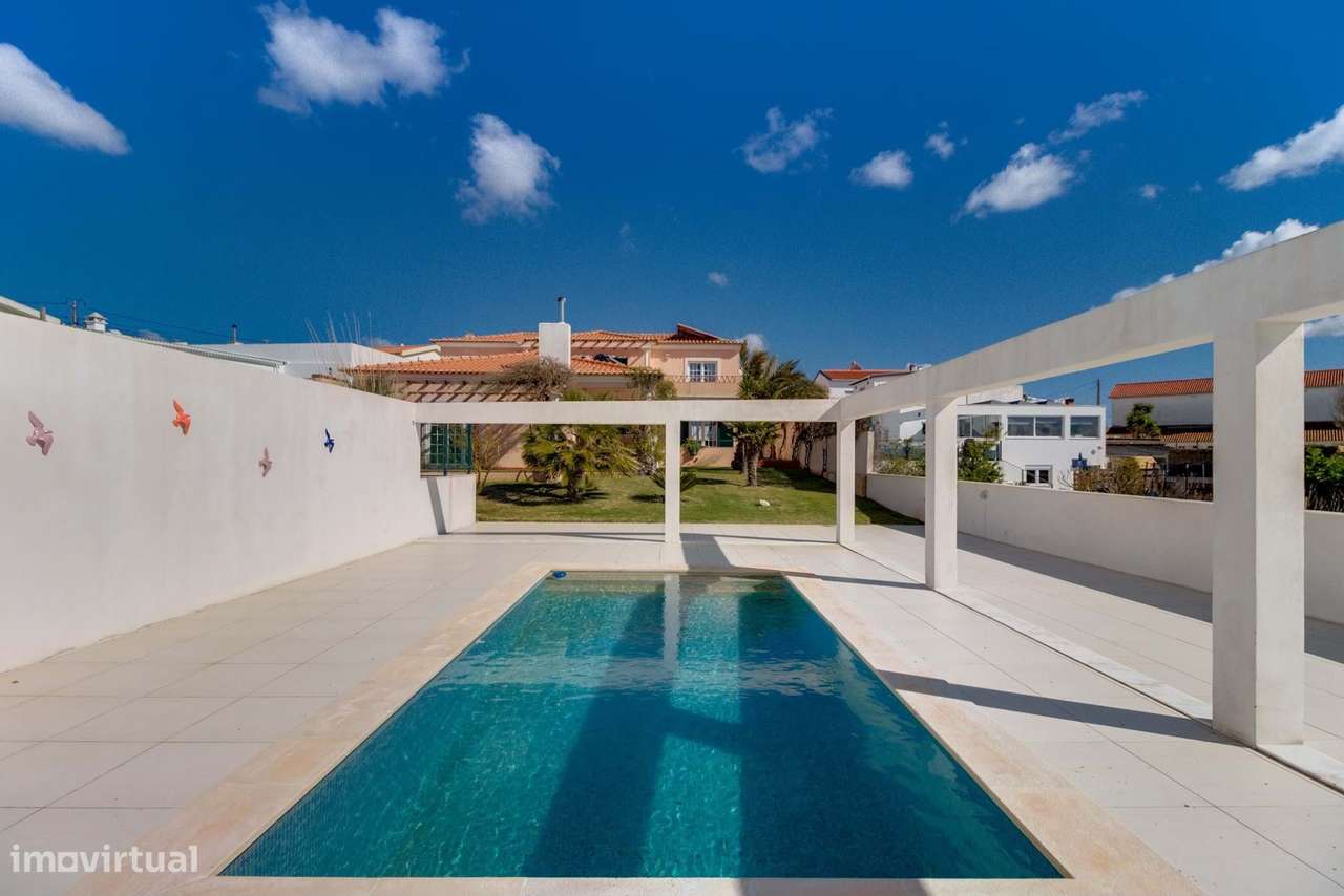 Moradia T6 com Piscina aquecida, Court de Ténis e Jardim na Lourinhã –-43