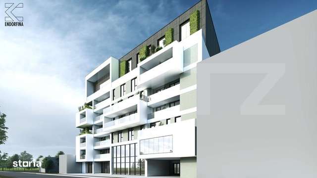 Apartament 4 camere, 102 mp, Terasa 214 mp, Imobil Nou, Semicentral - Imagine principală: 4/6