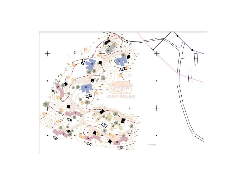 PROJECTO APROVADO para Empreendimento Turístico - propriedade com 4... - Grande imagem: 2/16