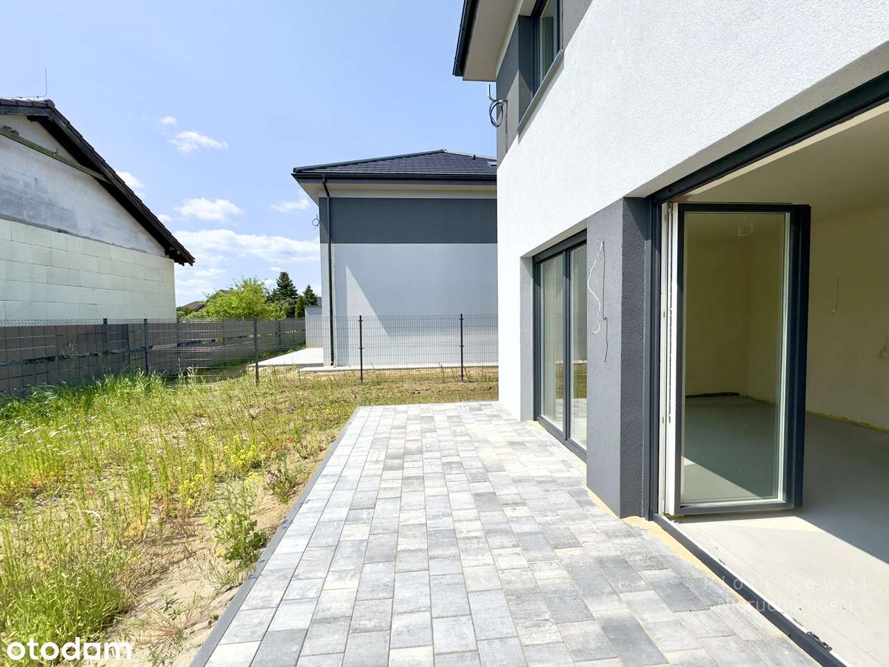 Rokietnica bliźniak - blisko dworca PKP -ogrz. podłogowe -strych-VIDEO-5