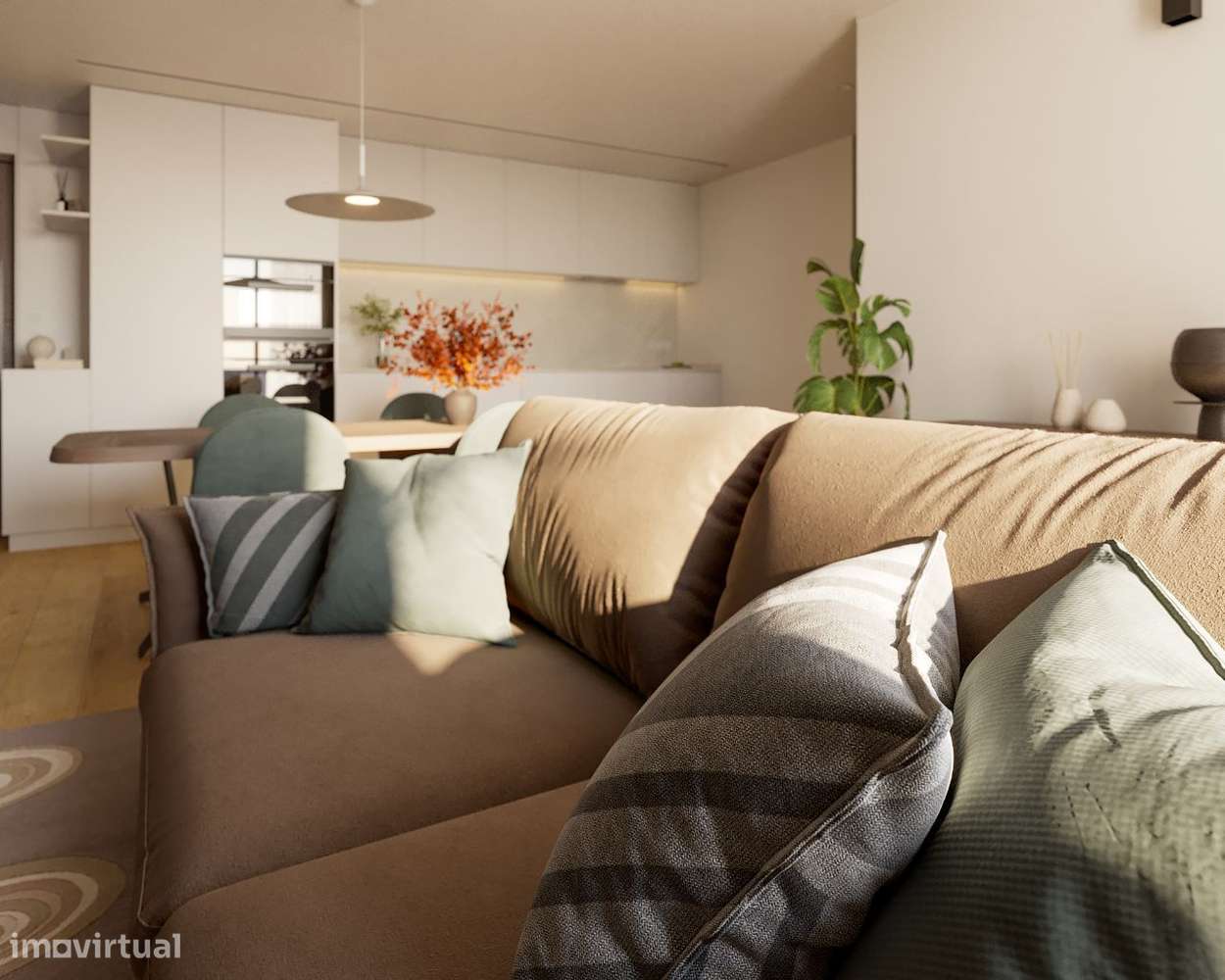 T2 na Natureza com Varanda e Proximidade a Serviços - Cête-5