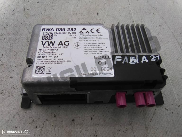 Módulo Ecu 5wa035_282 Skoda Fabia Iv (pj) [2019_2024] - 1