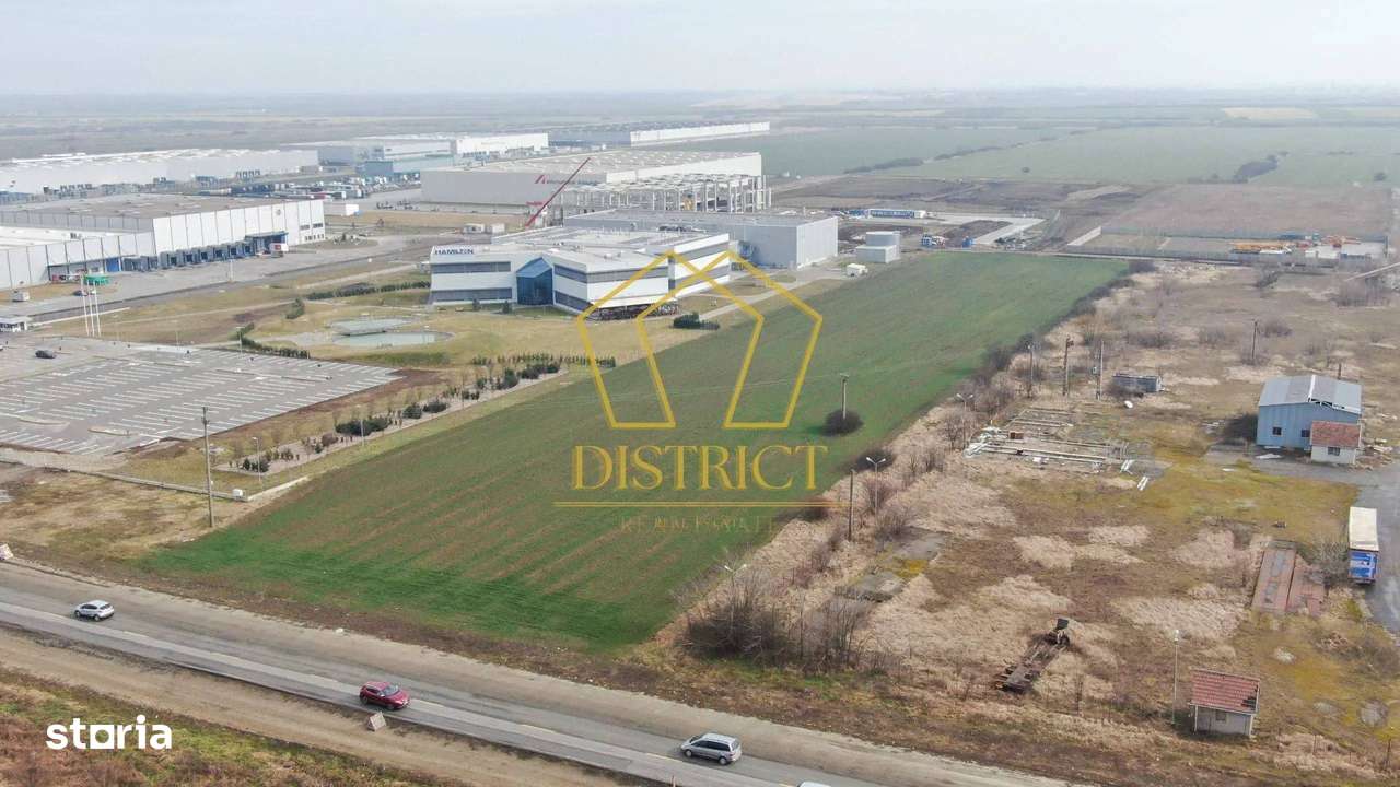 Teren Industrial - Comercial 2ha la soseaua principala | Giarmata - Imagine principală: 3/3