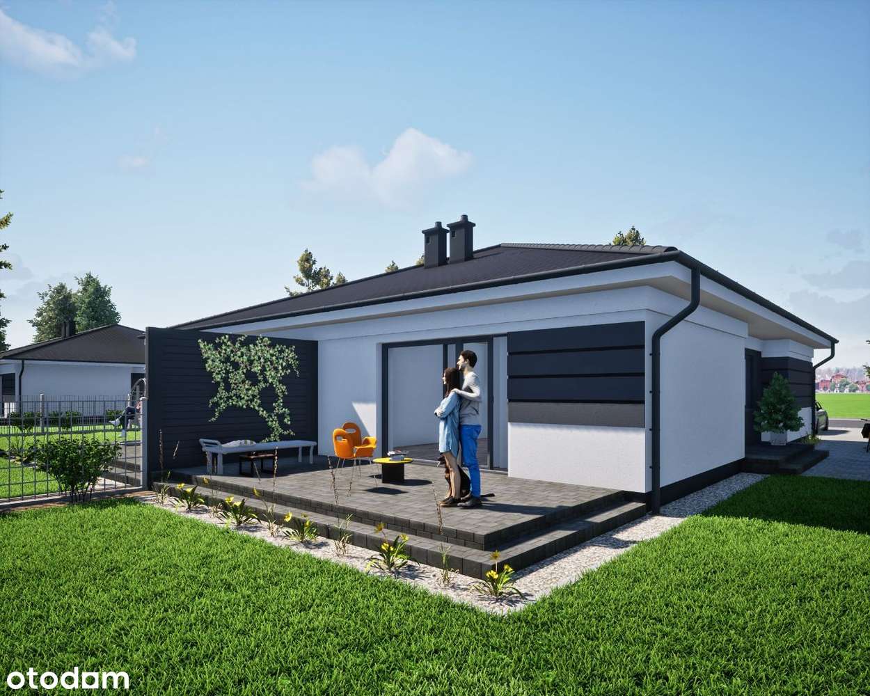 Dom parterowy z pompą ciepła w cenie  !!! - Pełny obrazek: 4/9