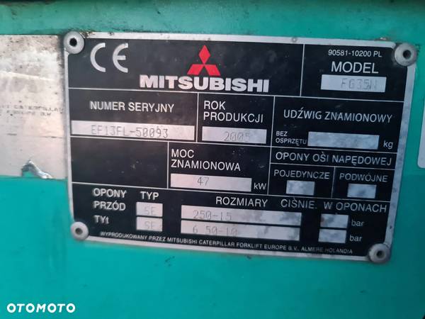 Mitsubishi FG35N 3.5T 2005r - 10