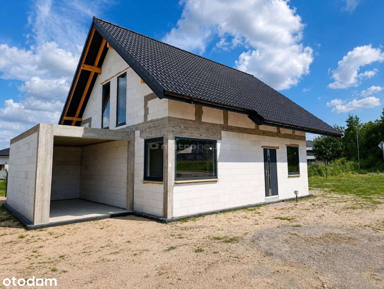 Bilcza Nowoczesny Dom z tarasem i garażem 120 m²
