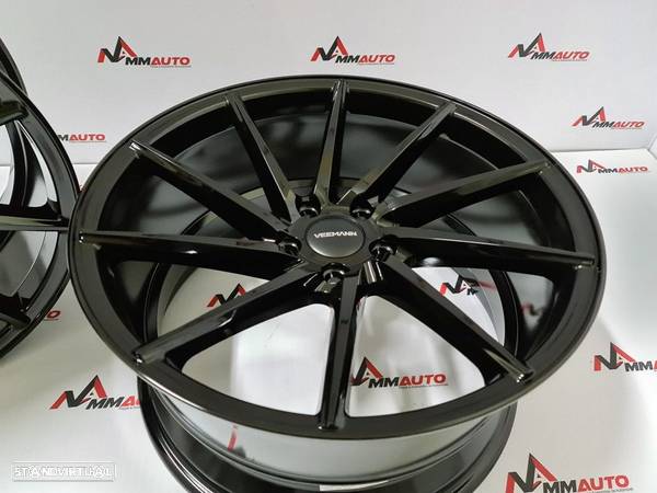 Jantes OEMS FS10 Preto 19" Directional (Estilo Vossen CVT) - 5