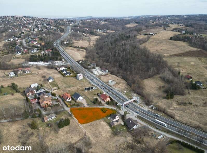 Działka inwestycyjna z PnB przy Zakopiance.-1