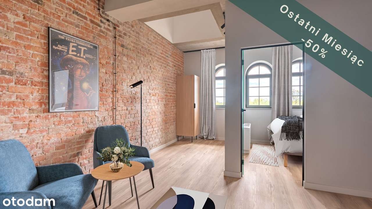 Nowe RETRO mieszkanie z sypialnią w centrum Gdańska MEDIA W CENIE - Pełny obrazek: 1/18