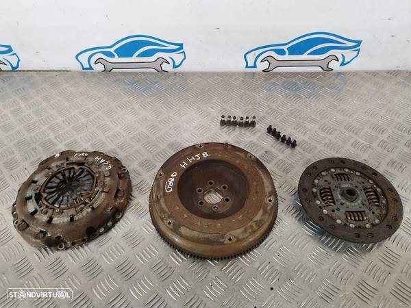 EMBRAIAGEM MONOMASSA FORD FIESTA V 5 MK5 1.6 TDCI 16V 90CV HHJB 5S617550CA 9649014980 9653455980 FUSION FOCUS II 2 MK2 PEUGEOT 307 - 2