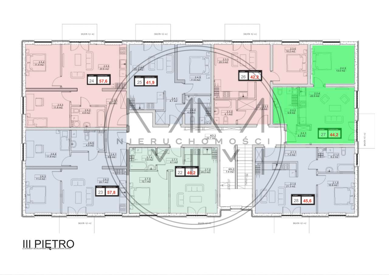 Mieszkanie 2 pokojowe Śrem / REZERWACJA-19