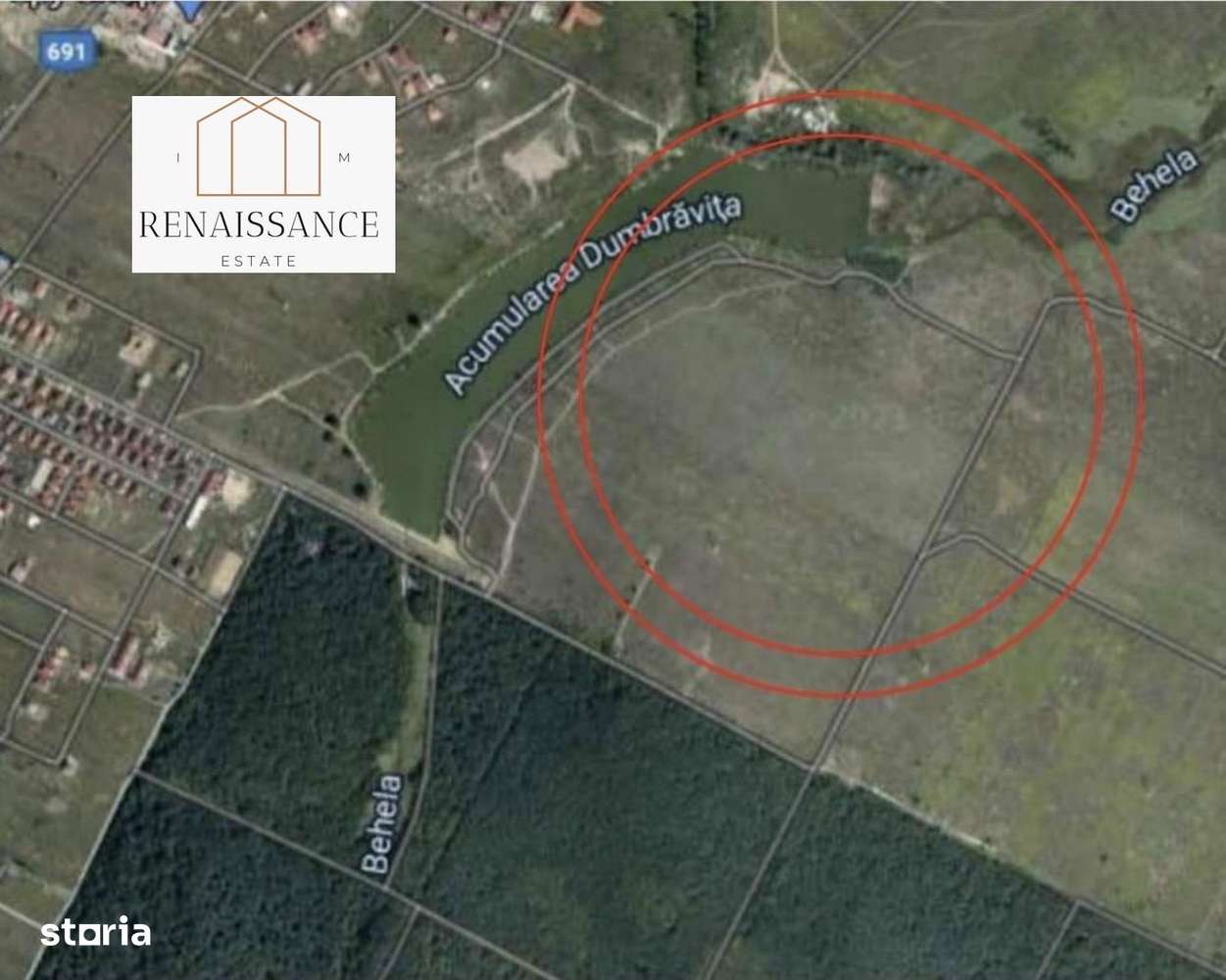 Dumbravita Lac Teren | 146.000mp PUZ Aprobat -CARTIER LUX- 155 PARCELE - Imagine principală: 3/3