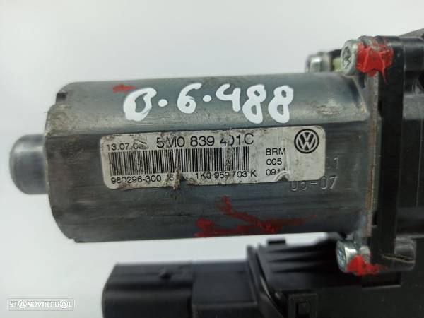 Motor De Elevador Trás Esquerdo Volkswagen Golf Plus (5M1, 521) - 5