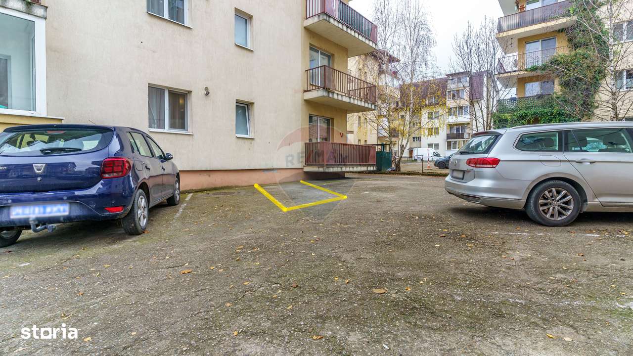 Apartament 2 camere, balcon 7 mp, parcare – Str. Florilor, Comision 0%-11