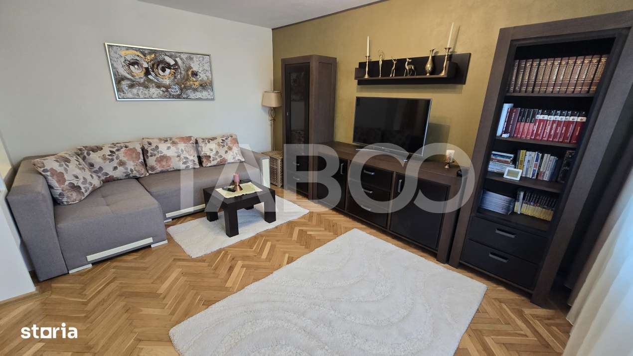 Apartament cochet de vanzare 3 camere 80mp 2 bai balcon zona Centrala - Imagine principală: 2/16