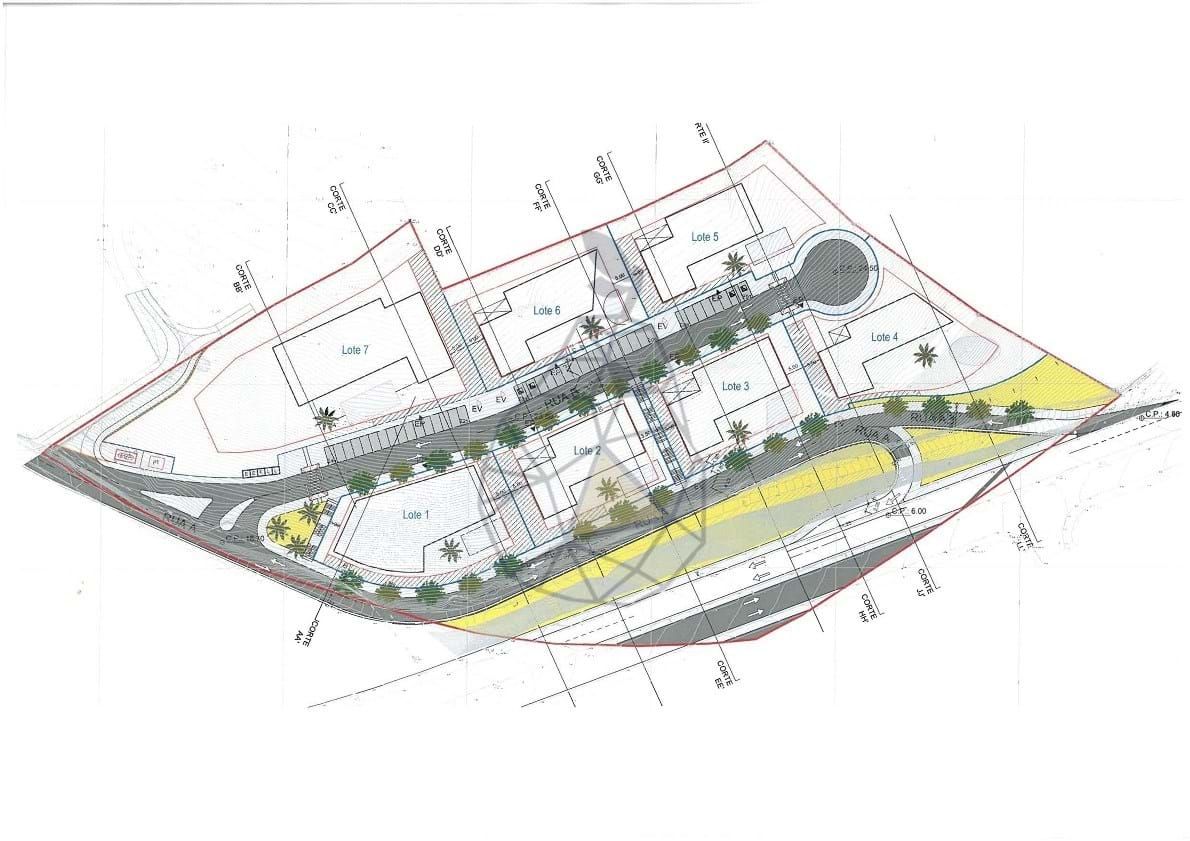 Terreno para construção de prédio multifamiliar em Lagos