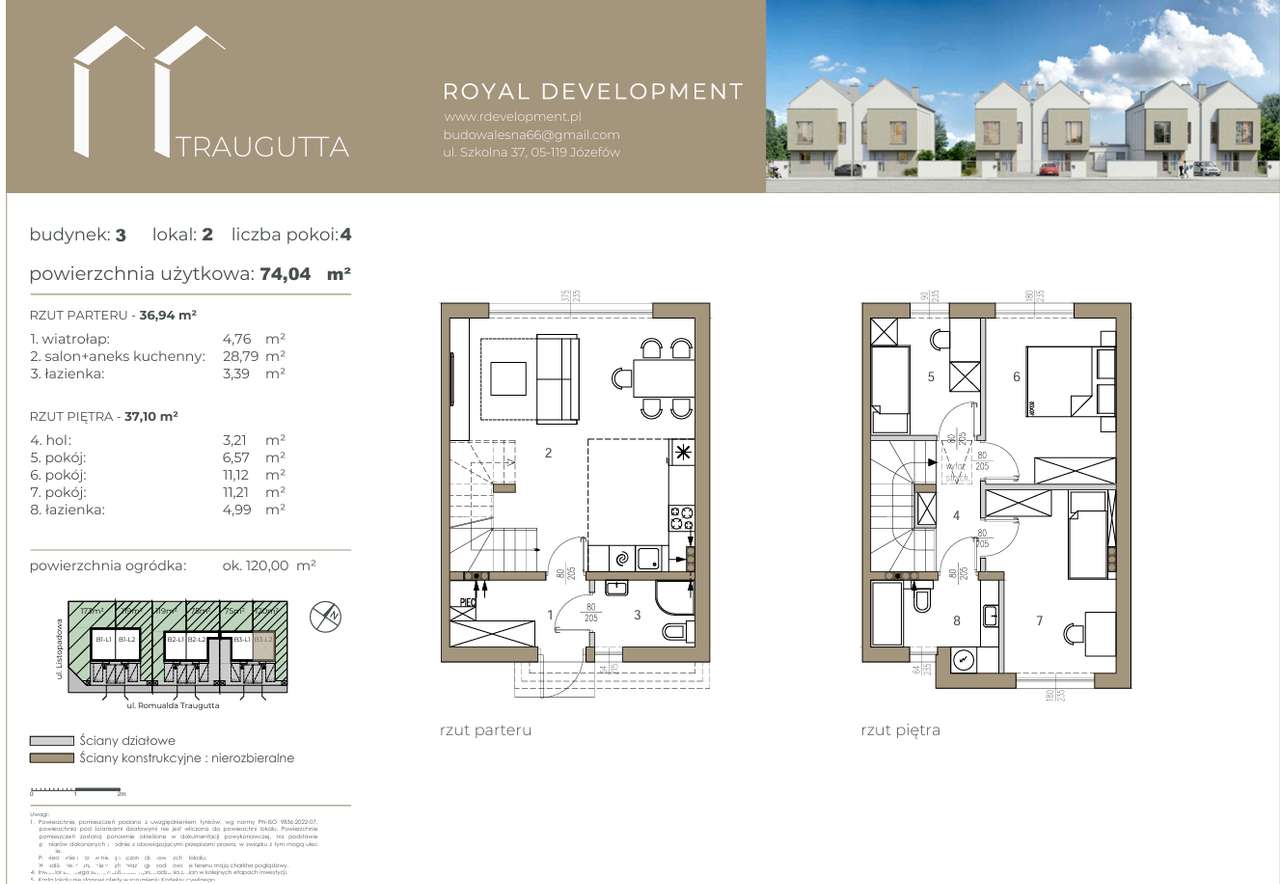 Kameralna inwestycja- Apartamenty Traugutta w Legionowie-4
