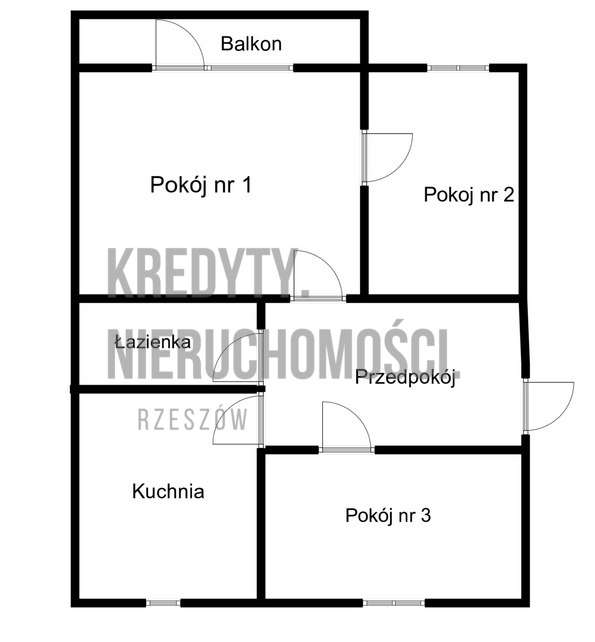 Parter, 3 pokoje, loggia — ul. Sienkiewicza-11