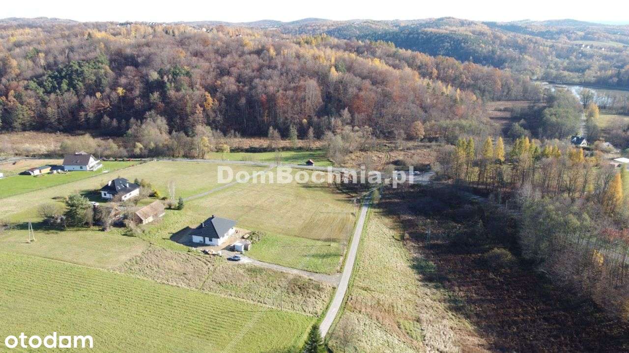 Olchawa działka budowlana z projektem Nowy Wiśnicz-13