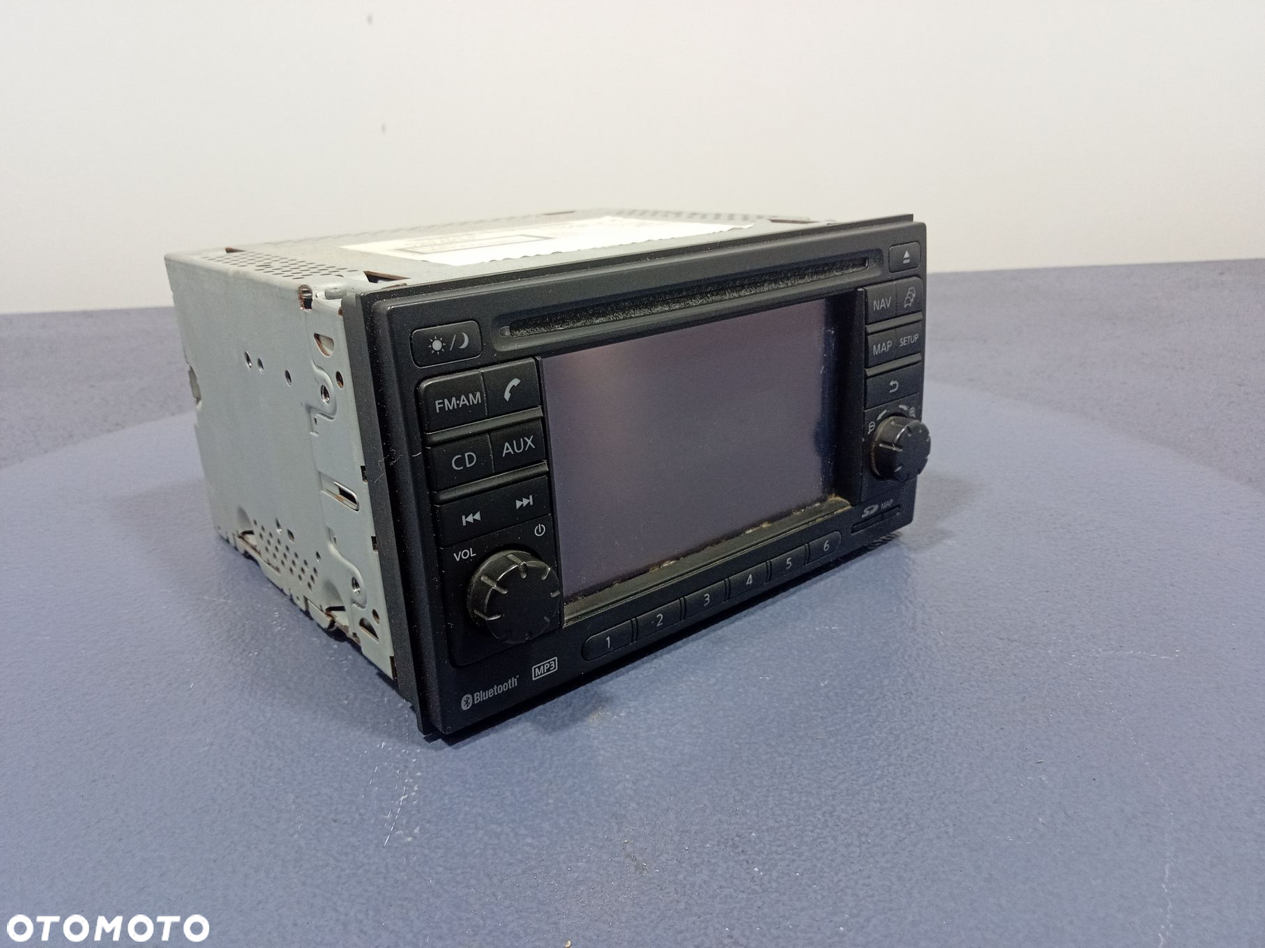 NISSAN QASHQAI I J10 RADIO NAWIGACJA CD MP3 25915BH10C - 7