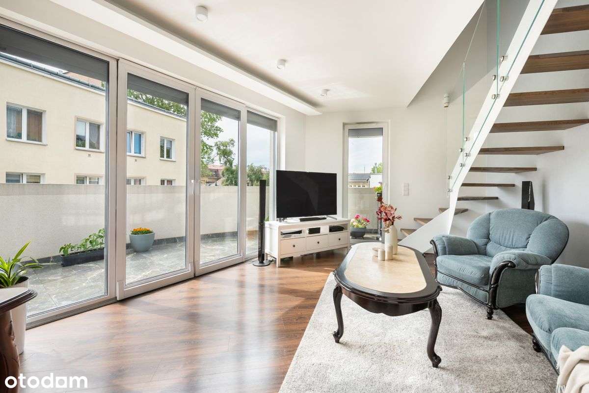 4 pokoje z tarasem w pobliżu Saskiej Kępy-2