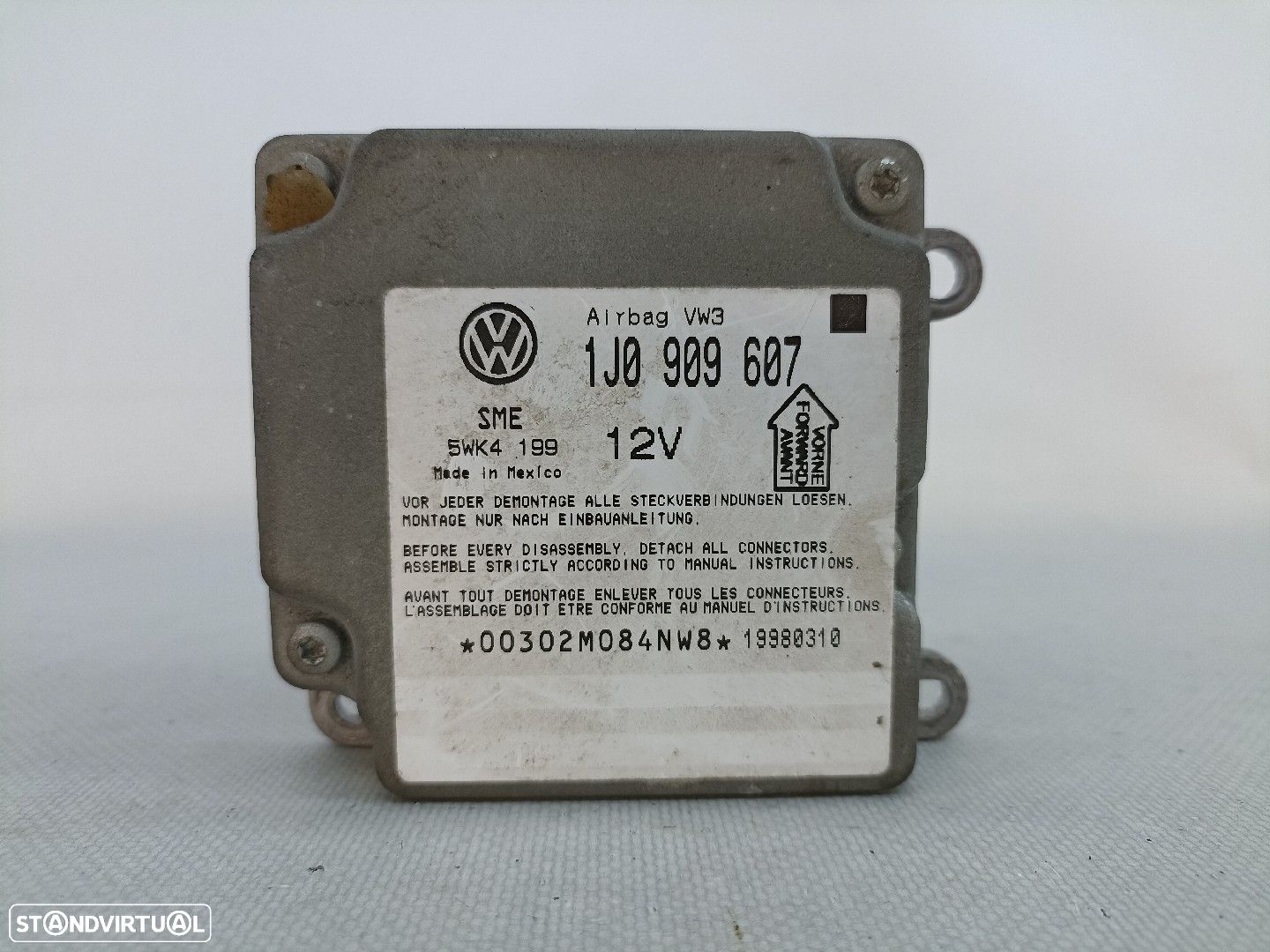 Centralina De Airbag Volkswagen Passat (3B2) - 1