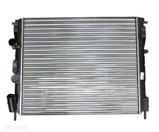 Radiator racire Dacia Logan cu/fara Ac 2004-2008 1.4/1.6MPI,  Sandero 1.4/1.6MPI cu AC, Solenza 1.4mpi, 1304/1305/1307 Pick-up 1 9 Diesel , Renault Clio 2 1998-, Kangoo, Symbol 1999-, 475x415x24mm - 1