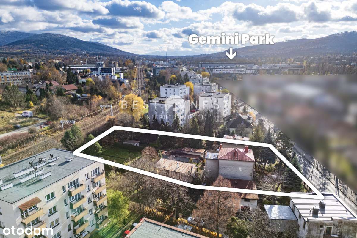 Działka z WZ na 68 mieszkań w centrum Bielska - Pełny obrazek: 3/6